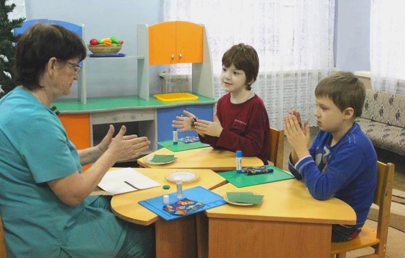 В центре «Коррекция и развитие» используют технику оригами для речевого развития детей