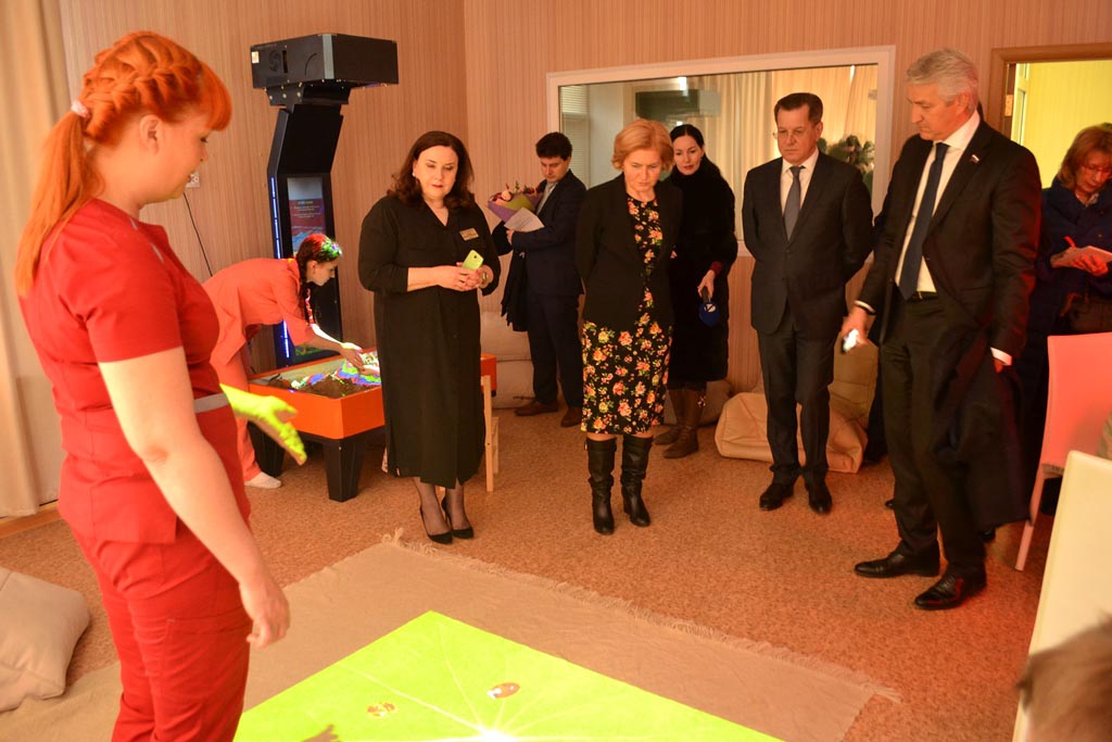 Центр «Коррекция и развитие»  посетила делегация во главе с заместителем Председателя Правительства РФ 