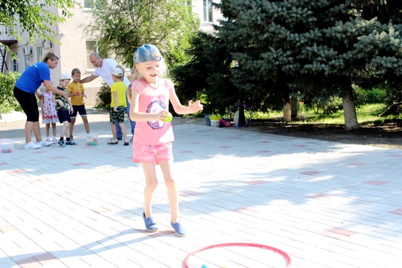 «Разноцветное лето» - день спорта в центре «Коррекция и развитие»